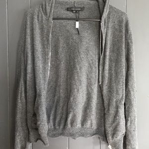 Marc Jacobs gray cashmere hoodie